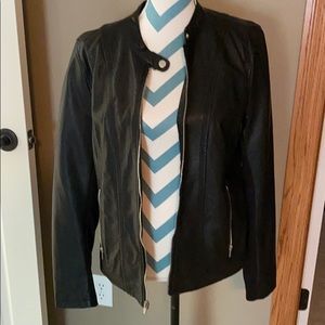 Kenneth Cole Reaction Faux Leather Jacket